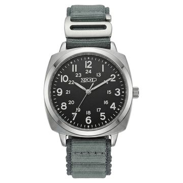 Zoop Metal Analog Watch with Cool Grey Alpine Strap for Boys Girls Kids from House of Titan