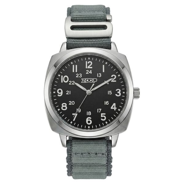 Zoop Metal Analog Watch with Cool Grey Alpine Strap for Boys Girls Kids from House of Titan - image number 0
