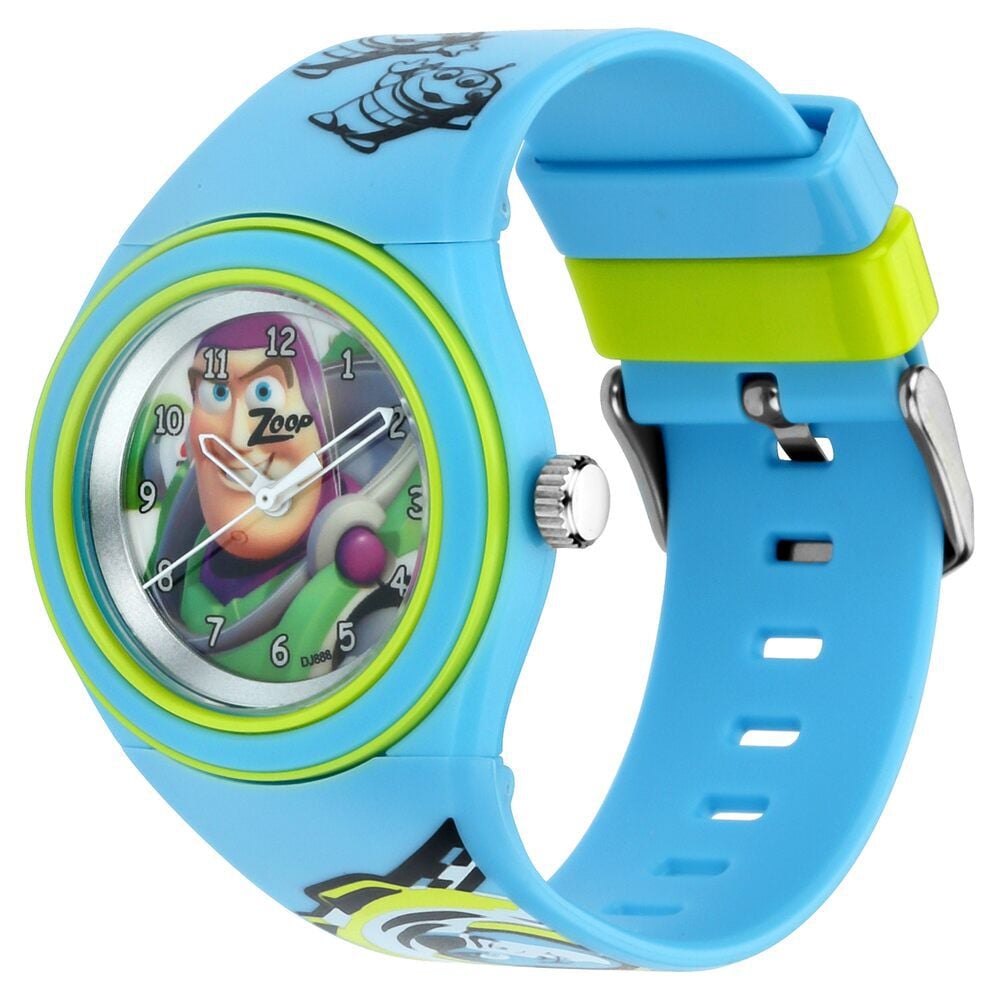 Buy Online Zoop By Titan Quartz Analog Multicoloured Dial PU Strap