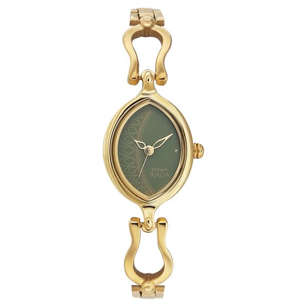 Titan Quartz Analog Green Dial Watch for Women - image number 0