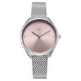Fastrack Stunners Quartz Analog Green Dial Green Leather Strap Watch For Girls