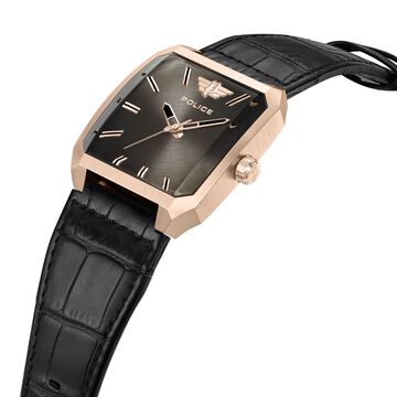 Police Black Dial Quartz Analog Watch for Men