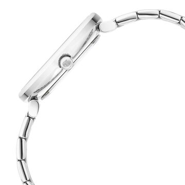 Titan Premium Workwear Mother of pearl Dial Analog with Date Stainless Steel Strap watch for Women