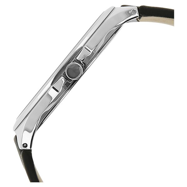 Kenneth Cole Quartz Analog Silver Dial Leather Strap Watch for Men - image number 2