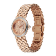 Titan Raga Paris, with Love Quartz Analog Rose Gold Dial Red Stainless Steel Strap Watch For Women - image number 2
