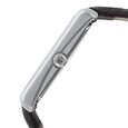 Titan Men's Urban Chic: Modernist Black Dial & Leather Strap Watch - image number 2