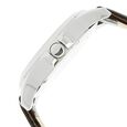 Tommy Hilfiger Quartz Analog White Dial Leather Strap Watch for Men - image number 2