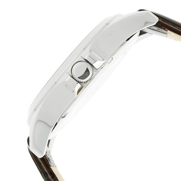 Tommy Hilfiger Quartz Analog White Dial Leather Strap Watch for Men - image number 2