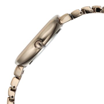 Fastrack Vyb Muse Quartz Analog Khaki Dial Metal Strap Watch For Girls
