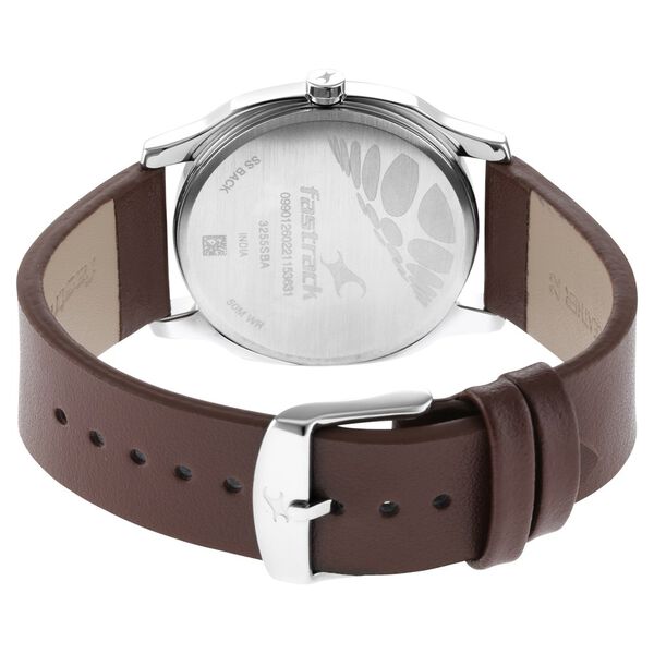 Buy Online Fastrack Stunners Quartz Analog Red Dial Leather Strap Watch ...