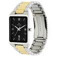 Titan Rectangle Black Dial Analog with Date Stainless Steel Strap watch for Men - image number 2