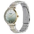 Sonata Poze Quartz Analog Green Mother Of Pearl Dial Two Toned Color Stainless Steel Strap Watch For Women - image number 3