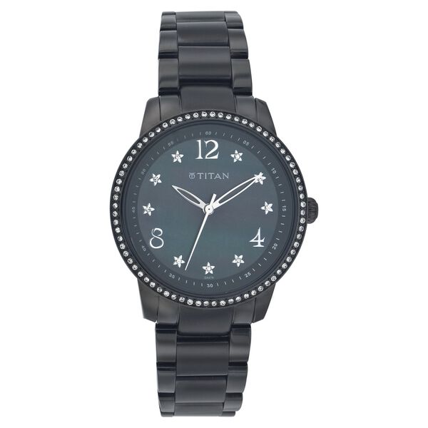 Titan Quartz Analog Black Dial Watch for Women - image number 0
