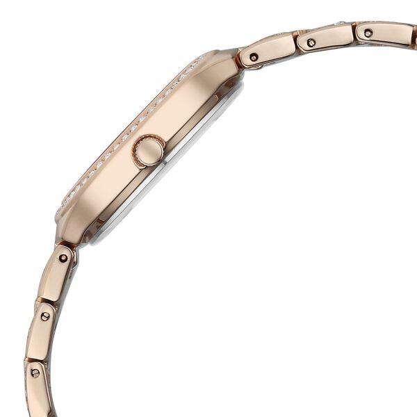 Titan Raga Spotlight Quartz Analog Pink Dial Rose Gold Metal Strap Watch For Women - image number 4