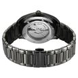 Titan Stellar Starlight Analog with Concealed Automatic and Violet Dial Dark Gun Stainless Steel Strap Watch for Men - image number 6