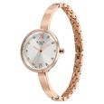 Titan Raga Showstopper Quartz Analog Silver Dial Rose Gold Metal Strap Watch For Women - image number 2