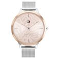 Tommy Hilfiger Quartz Analog Pink Dial Stainless Steel Strap Watch for Women - image number 0