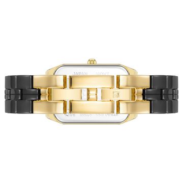 Anne Klein Quartz Analog Black Dial Ceramic Strap Watch for Women