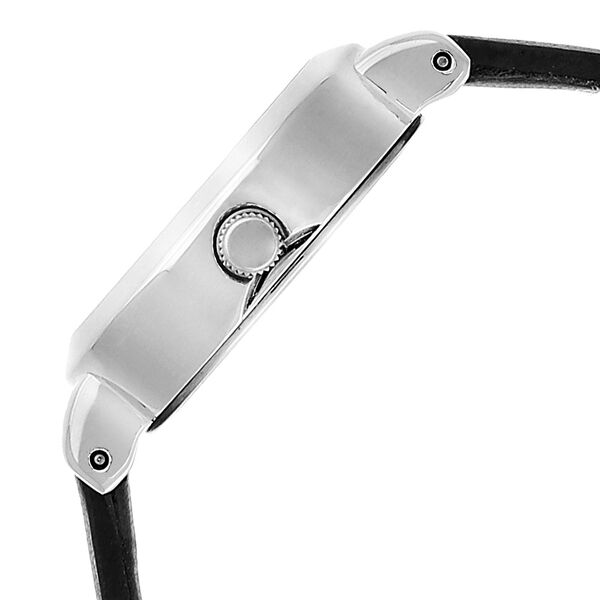 Titan Quartz Analog Black Dial Leather Strap Watch for Women - image number 3