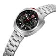 Ducati Quartz Chronograph Black Dial Silver Stainless Steel Strap Watch For Men - image number 1