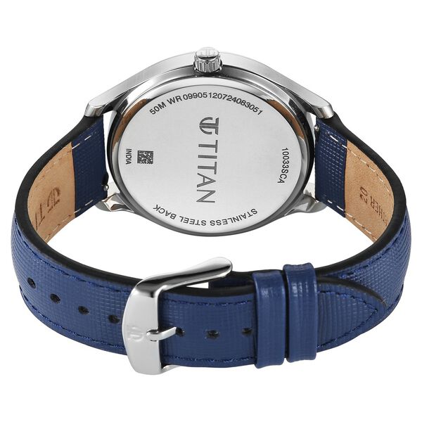 Titan Classique Palette of Time Analog with Blue Dial Interchangeable Straps Watch with for Men - image number 6
