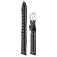20 mm Black Genuine Leather Straps for Men - image number 2