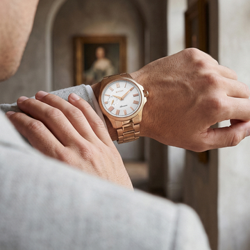 Titan Automatic Atrium Offset Seconds Automatic