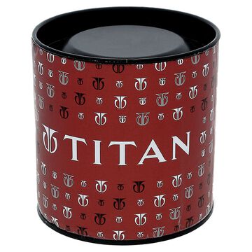 Titan Karishma Black Dial Analog with Day and Date Stainless Steel Strap watch for Men