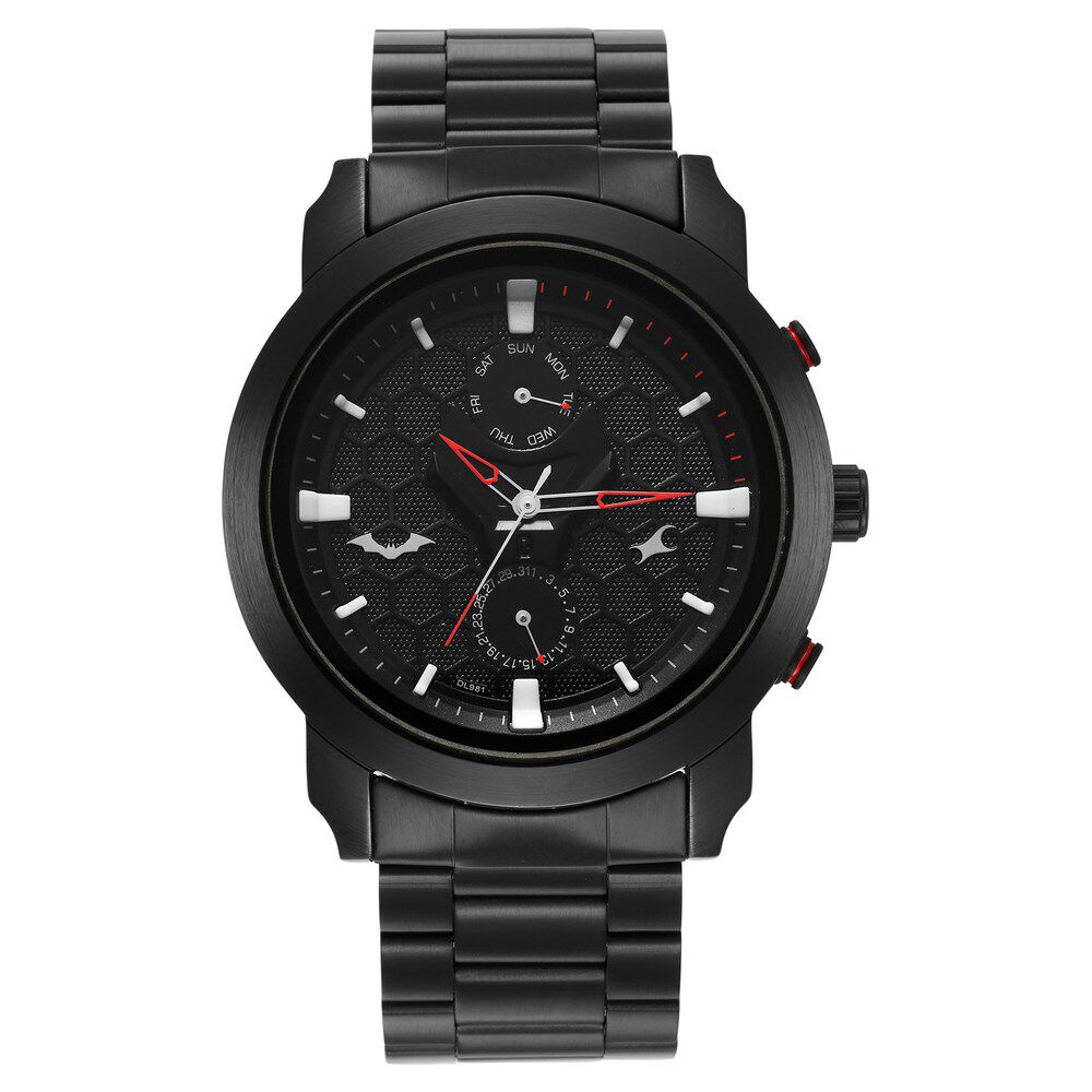 Black on sale watch fastrack