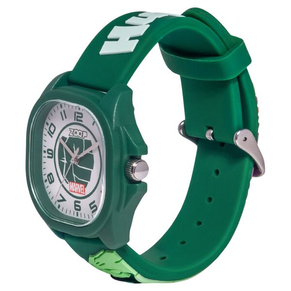 Zoop Marvel Analog Watch with White Hulk Dial & Green Strap for Boys Kids, from House of Titan - image number 5