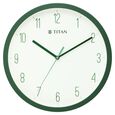 Titan Contemporary Colours Wall Clock - Green 32 cm x 32 cm (Medium) - image number 1