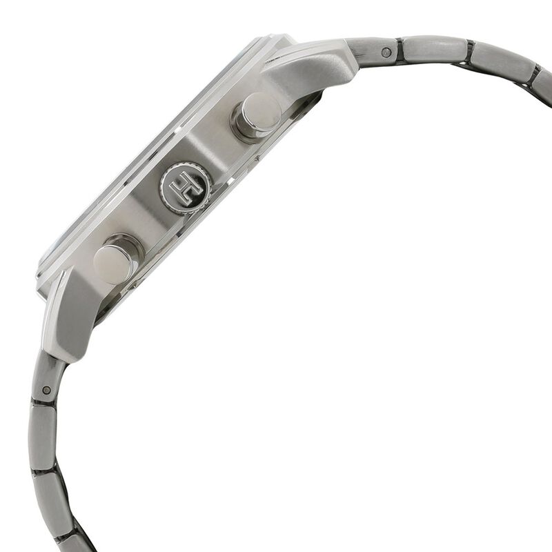 Tommy Hilfiger Quartz Multifunction Black Dial Metal Strap Watch for Men - image number 2