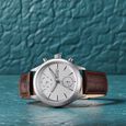 Titan Sapphire Multifunction Quartz Analog with Day and Date Blue Dial Leather Strap Watch for Men