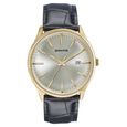 Sonata Wedding Edit Quartz Analog with Date Golden Dial Stainless Steel Strap Watch For Men
