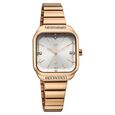 Vyb Seeker By Fastrack Quartz Analog Grey Dial Rose Gold Stainless Steel Strap Watch For Girls - image number 1
