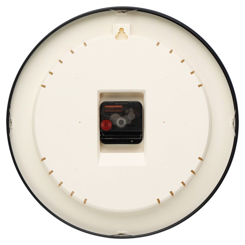 Buy Online Titan Metallic Wall Clock White Dial Silent Sweep Technology