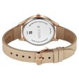 Titan Neo Quartz Analog Silver Dial Beige Leather Strap Watch For Women - image number 5