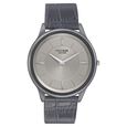 Poze by Sonata Quartz Analog Grey Dial Leather Strap Watch for Men - image number 0