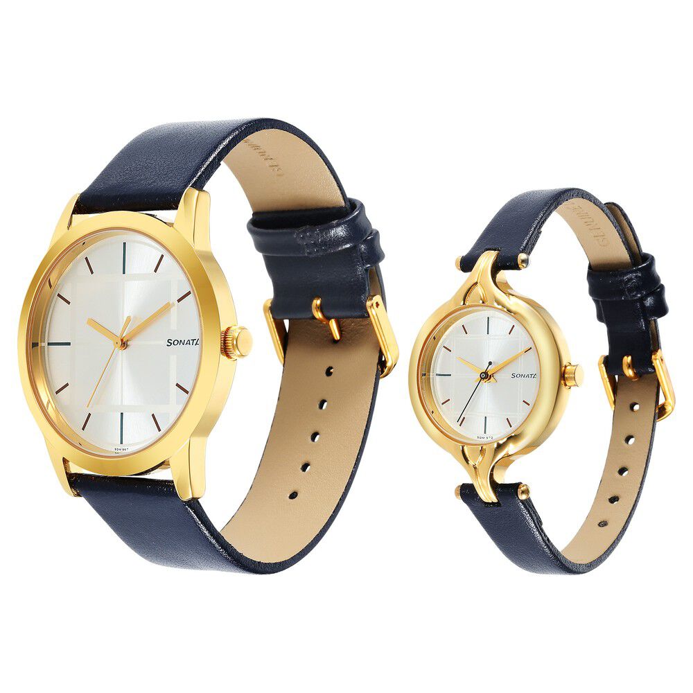 Sonata wrist watch for couple sales