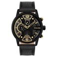 Police Black Dial Black Strap Multifunction Watch for Men - image number 0