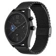 Tommy Hilfiger Quartz Analog Black Dial Metal Strap Watch for Men - image number 2