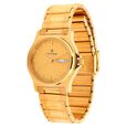 Titan Quartz Analog with Day and Date Champagne Dial Metal Strap Watch for Men - image number 1