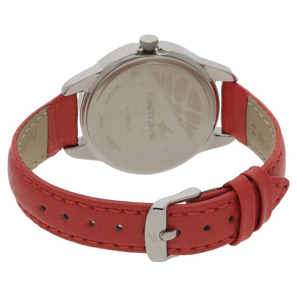 Fastrack Quartz Analog Silver Dial Leather Strap Watch for Girls - image number 3
