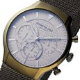 Kenneth Cole Grey Dial Stainless Steel Strap Watch For Men - image number 3