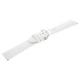 20 mm White Genuine Leather Straps for Men - image number 3