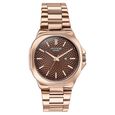 Sonata Poze Quartz Analog Brown Dial Rose Gold Colour Stainless Steel Strap Watch For Men - image number 2