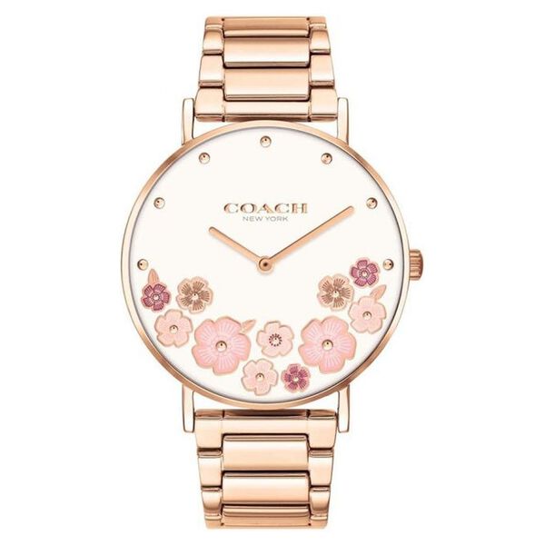 Coach Quartz Analog Multicoloured Dial Stainless Steel Strap Watch for Women - image number 0