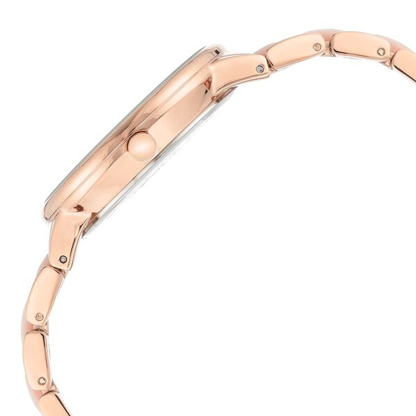 Anne Klein Quartz Analog Pink Dial Plastic Strap Watch For Women - image number 1