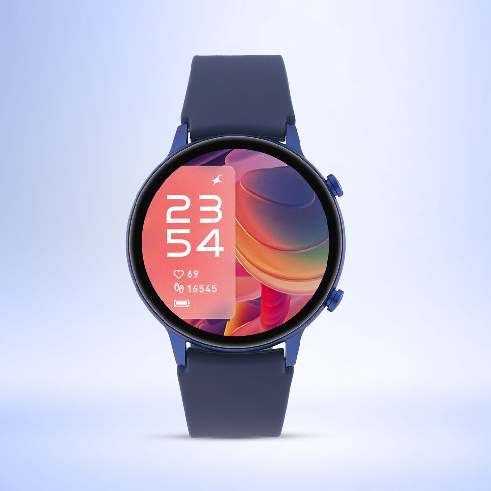 Buy Online Reflex Play Plus Smart Watch Amoled Display Period Tracker BT Calling 38077ap02 Titan