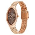 Titan Raga Glimmers Quartz Analog Brown Mother Of Pearl Dial Rose Gold Metal Strap Watch For Women - image number 2